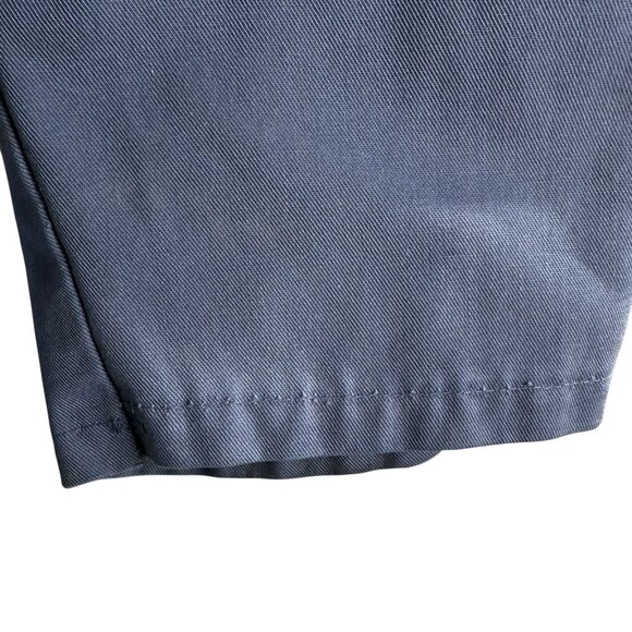 Vintage  80's Engineered Work Garments Blue Long-Sleeve Shop Coat Size 48 - Picture 10 of 10